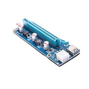 MIT PCIE 1x to 16x Ver009S Riser Card USB 3.0 Adapter Extender