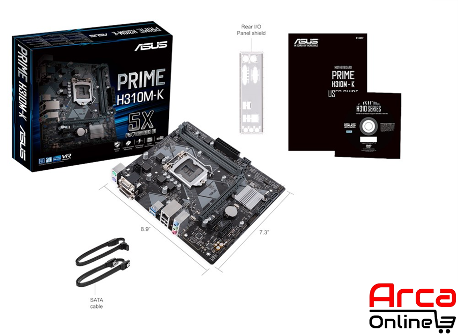 ASUS PRIME H310M-K LGA 1151 Motherboard