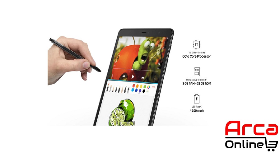 SAMSUNG Galaxy Tab A 8.0 2019 LTE SM-P205 With S Pen 32GB Tablet