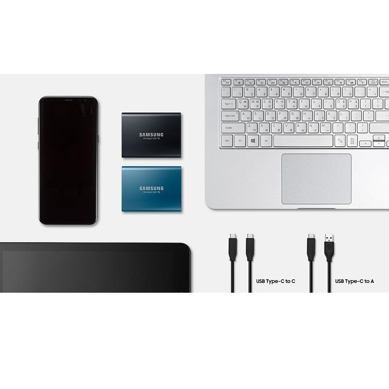 هارد SSD SAMSUNG T5 2TB USB 3.1 Portable External