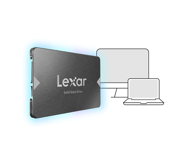 هارد SSD Lexar NS100 128GB Internal Internal