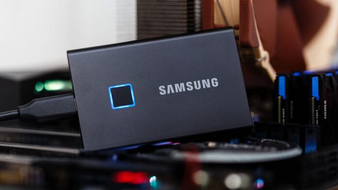 SSD SAMSUNG T7 1TB EXTERNAL TOUCH