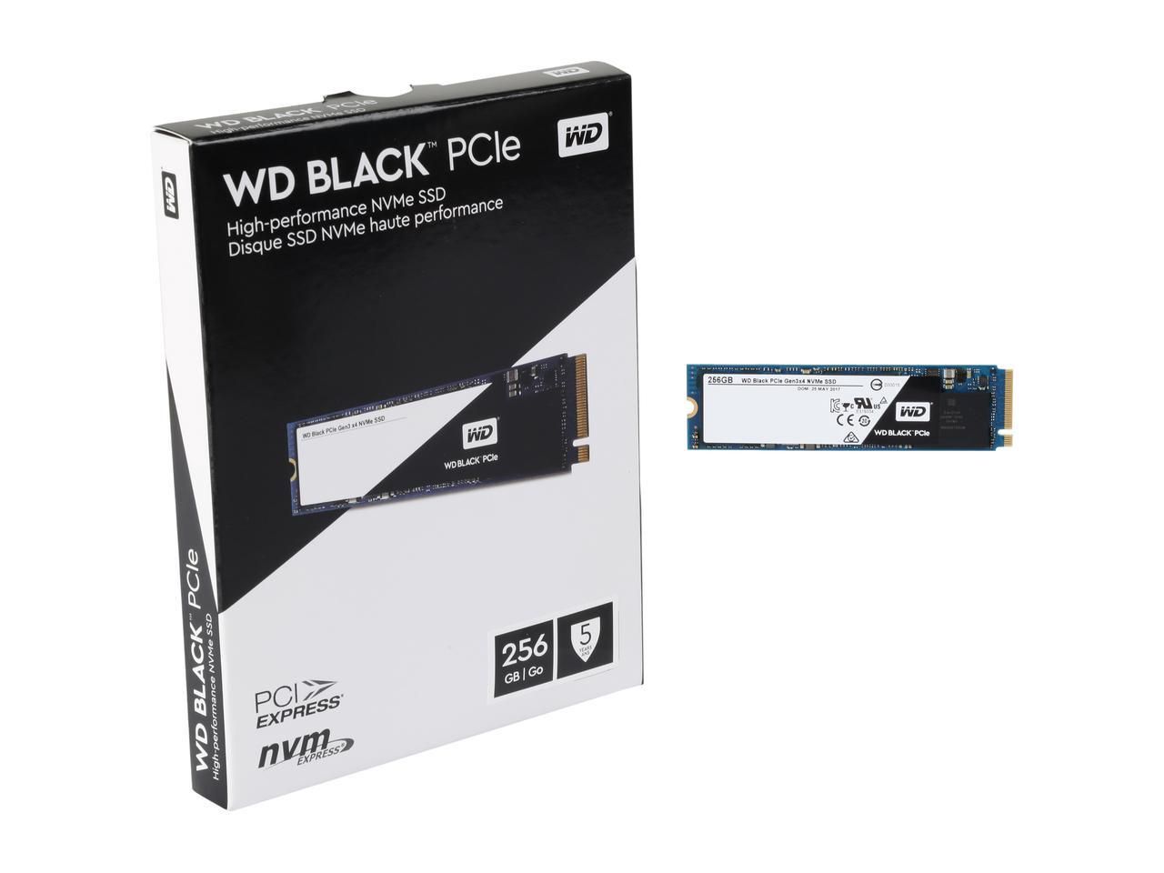 Western Digital SSD Black NVMe 256GB Drive | آرکا آنلاین