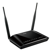 D-Link DSL-2740U Wireless N300 ADSL2+ Modem Router