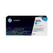 HP CE741A 307A Cyan LaserJet Toner Cartridge