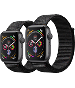 ساعت مچی هوشمند Apple Watch 4 GPS 40mm Space Gray Aluminum Case With Black Sport Loop Band
