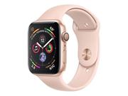 ساعت مچی هوشمند Apple Watch 4 GPS 44mm Gold Aluminum Case With Pink Sand Sport Band
