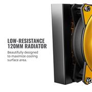 Cooler Master MasterLiquid ML120L RGB TUF GAMING EDITION CPU Liquid Cooler