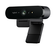 Logitech BRIO 4K Ultra HD with RightLight3 HDR Webcam