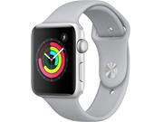Apple Watch 3 GPS 38mm Silver Aluminum Case With Fog Sport Band