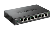 D-Link DES-108 8-Port Fast Ethernet Unmanaged Desktop Switch