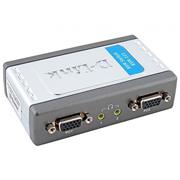 D-Link KVM-121 2-Port with Audio Support KVM Switch
