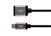 Knet Plus KP-C2003 0.2m USB 3.0 Type-C OTG Cable