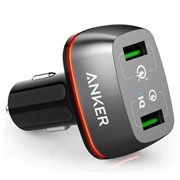 Anker A2224H12 Power Drive 2 with Quick Charge 3.0 Car Charger