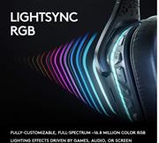 Logitech G935 WIRELESS 7.1 SURROUND LIGHTSYNC GAMING HEADSET