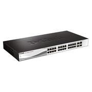 D-Link DGS-1210-28P Web Smart 24 Port Managed Desktop Rack-Mountable Switch