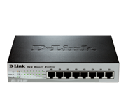 D-Link DES-1210-08P 8-Port 10/100Base-T PoE Desktop Smart Switch