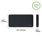 Belkin F7U019btBLK 5000mAh Power 5K Power Bank