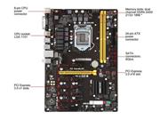 Biostar TB250-BTC PRO LGA 1151 Motherboard