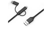 RAVpower RP-CB021 USB to microUSB/ Lightening/ USB-C0.9m Cable