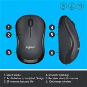 Mouse Wireless Logitech M221