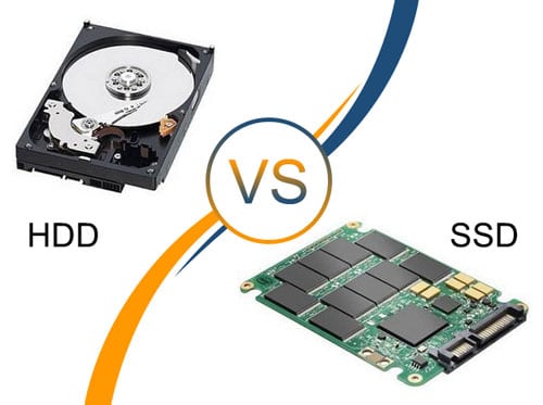 مقایسه حافظه SSD با HDD