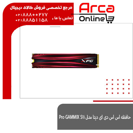 معرفی حافظه اس اس دی ای دیتا مدل GAMMIX S11 Pro