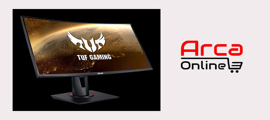 فروش آنلاین مانیتور خمیده گیمینگ 27 اینچ ایسوس مدل TUF GAMING