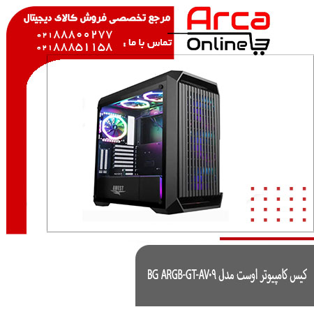 کیس کامپیوتر اوست مدل GT-AV09-BG ARGB